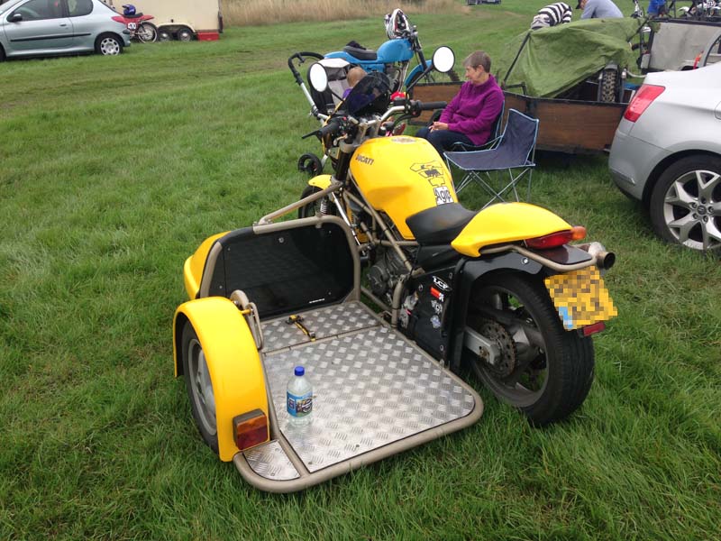 Ducati store monster sidecar